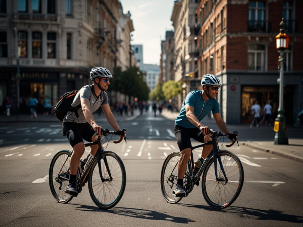 Cykelklubb i aktion
